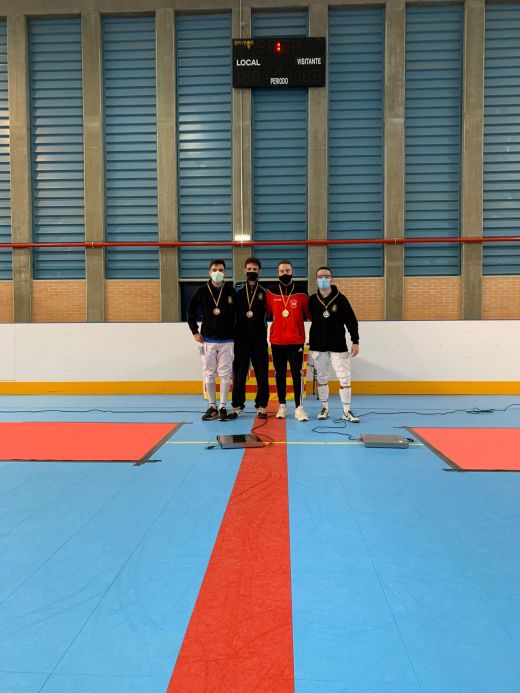 Torneo Liga Individual Absoluta de Arag&oacute;n, Espada Masculina